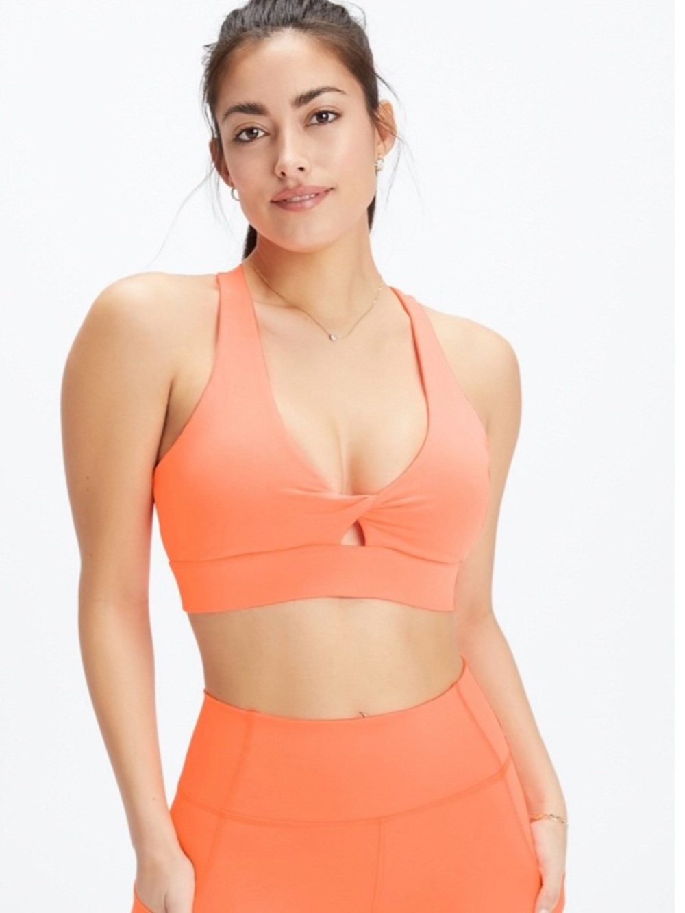 Fabletics Twist-Front Sports Bra